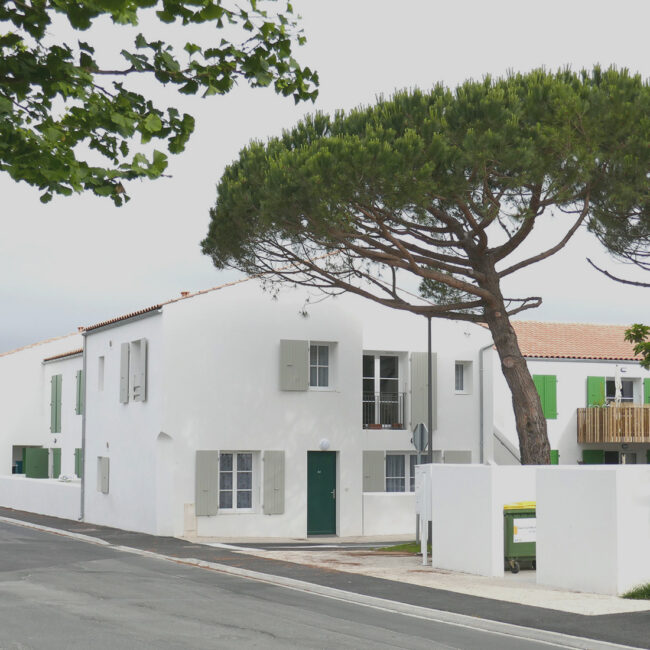 20 logements sociaux, Saint Pierre d'Oléron (17), Agence Laurent Guillon Architectes