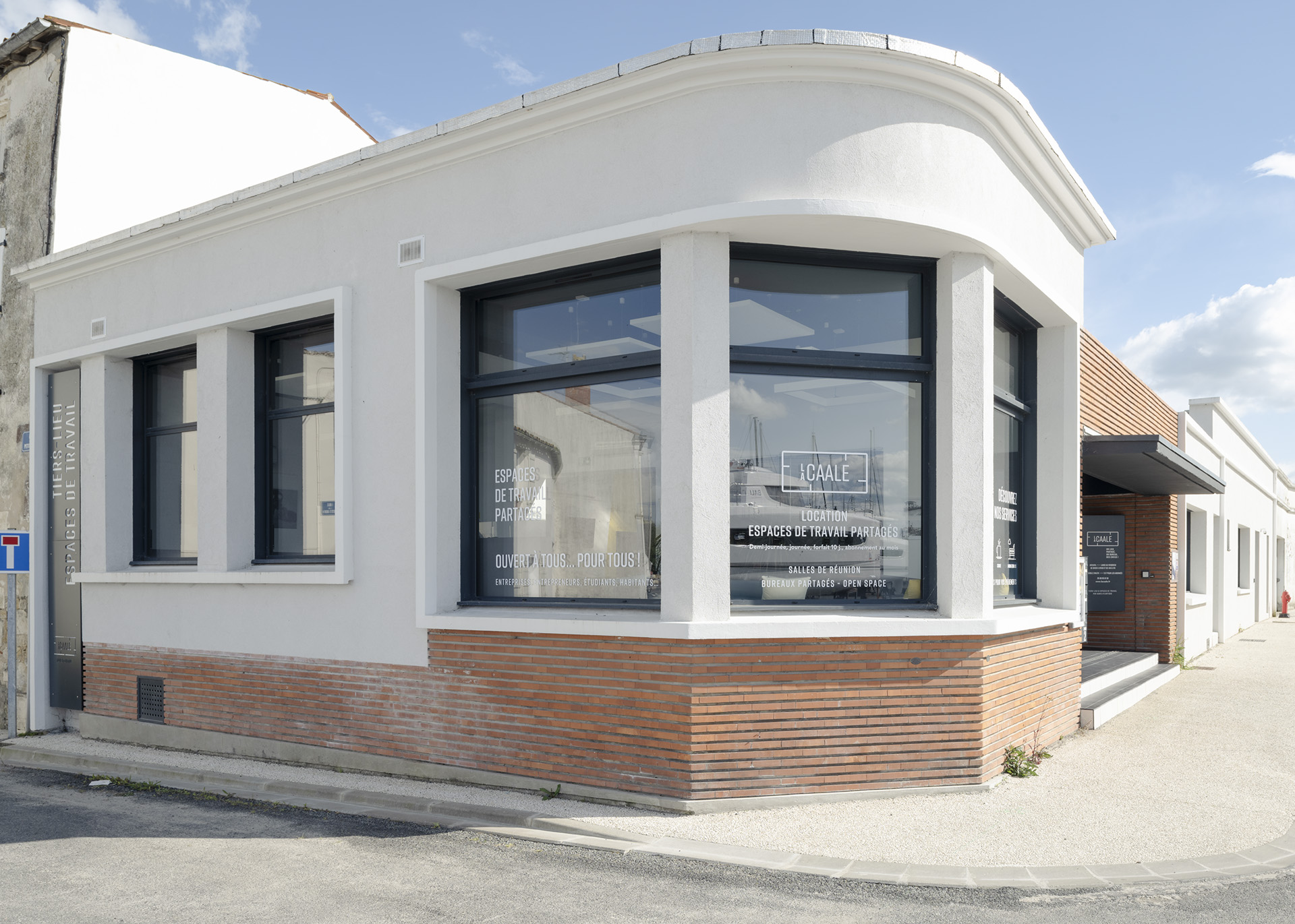 Espace de coworking, Marans (17), Agence Laurent Guillon Architectes